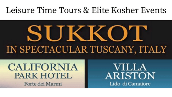 Sukkot in Tuscany, Italy!