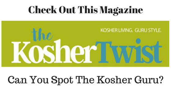 My official affiliation with the The Jewish Vibe/The Kosher Twist magazine
