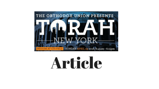 OU’s Torah NY