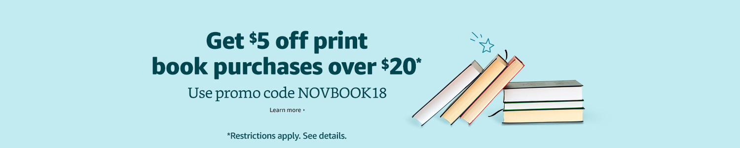 $5 Off $20+ Book Orders From Amazon! Roundup Of The Most Popular Books And More!