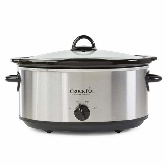 Crock-Pot 7-Quart Stainless Steel Manual Slow Cooker Now Just $16.99 ...
