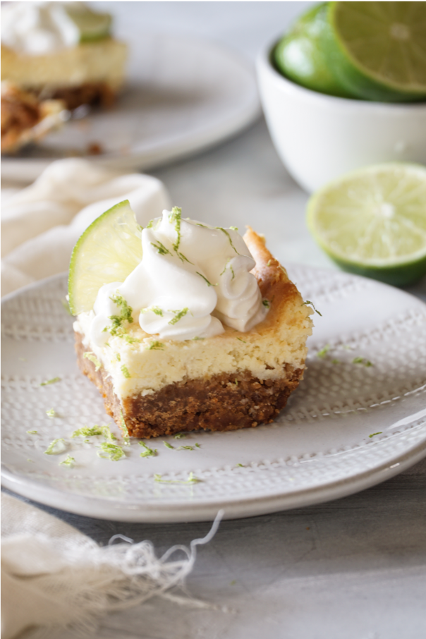 KFP Lime Cheesecake Bars by Yossi and Sara Goldstein | @tomatoes_tomahtos