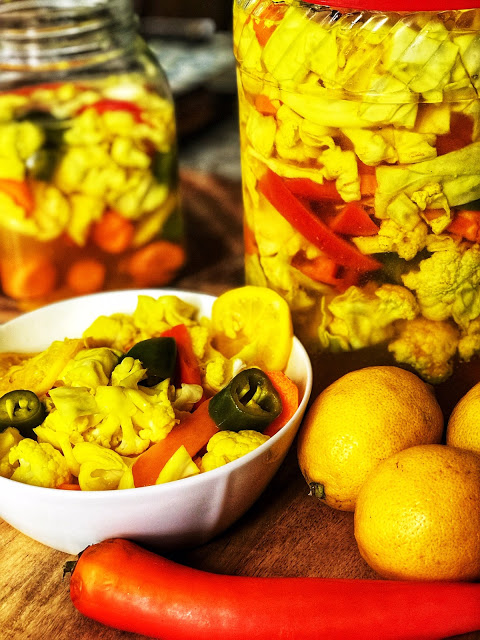 Pickled Veggies by Fagie Reves | @thegushgourmet