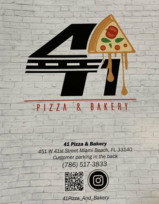 41 Pizza & Bakery Opens in Miami Beach!
