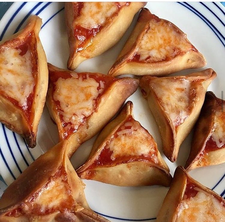 Pizza Hamentashen by Sarah Botwinick | @frumfoodie