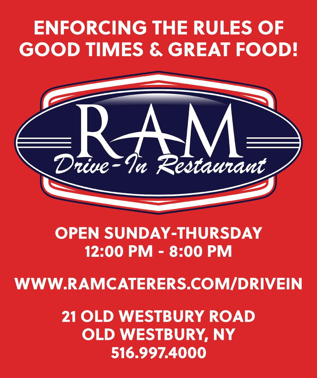 Ram Caterers All New Drive-In Restaurant!