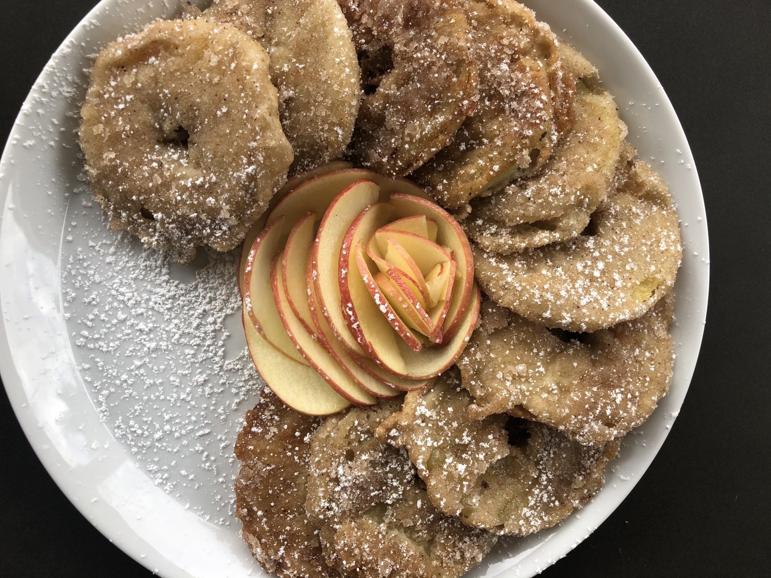 Fried Apple Pie “Doughnuts” by Gabi Frohlich | @bakedbygabi