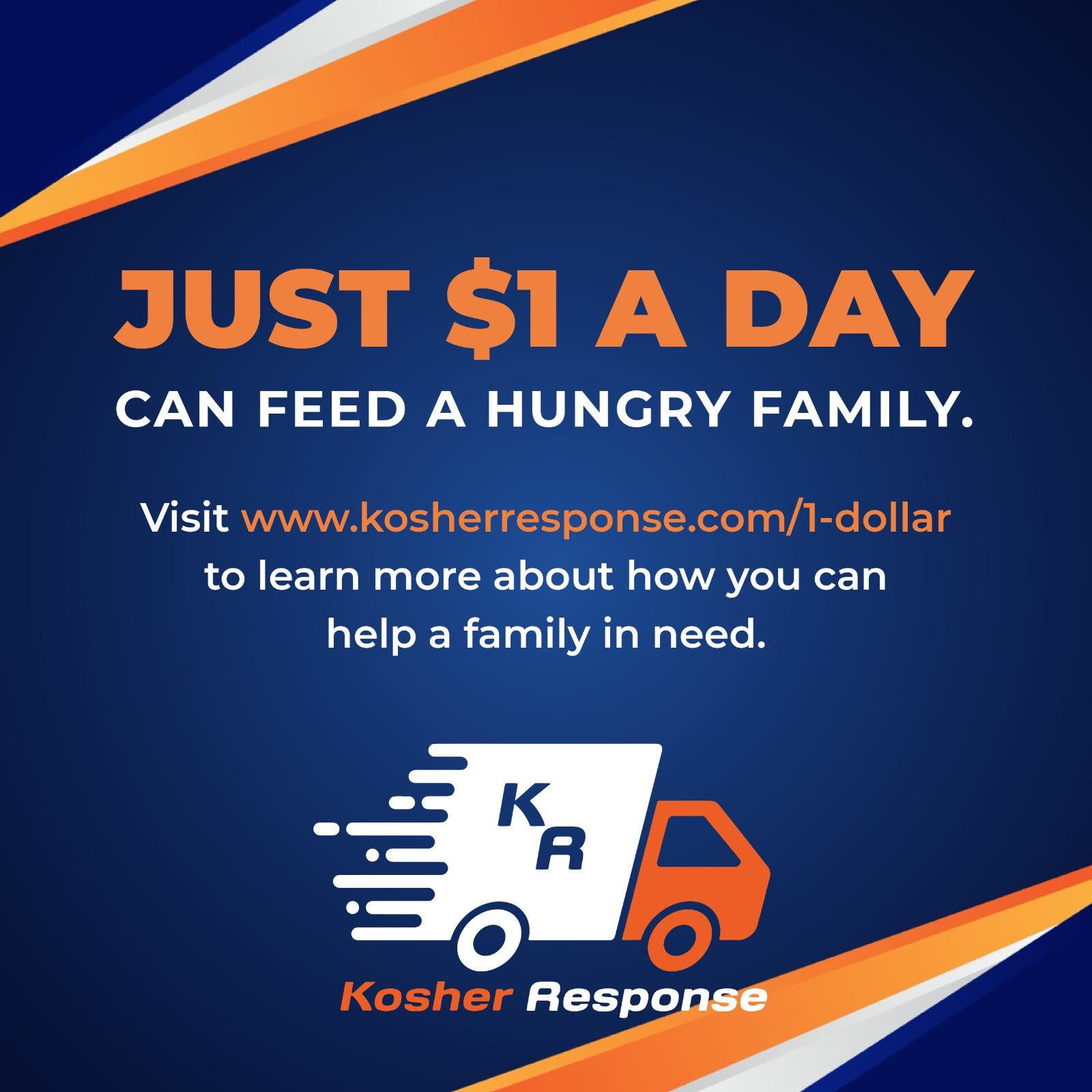 Kosher Response’s 1 Dollar A Day