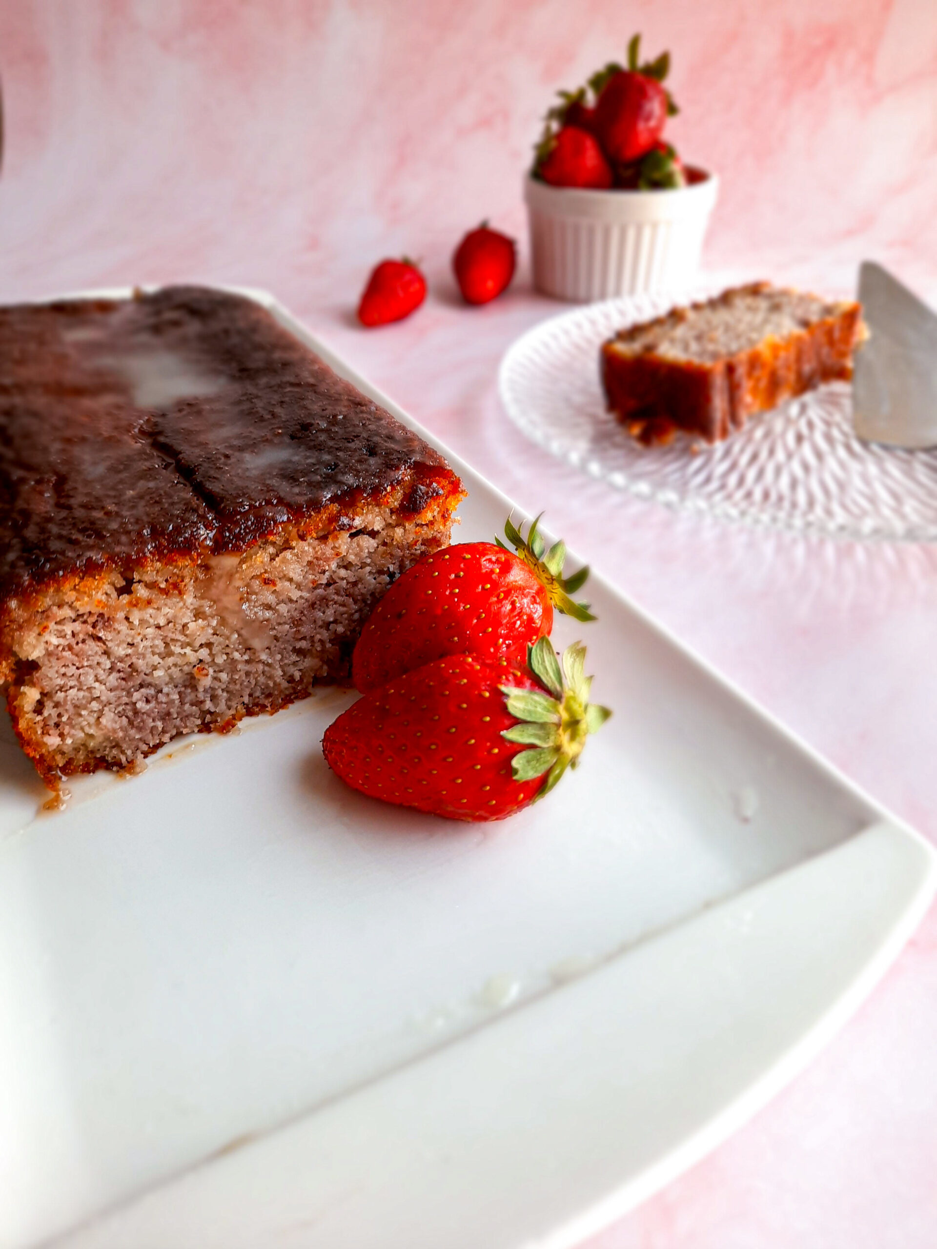 Strawberry Jam Cake by Rebekah Durham | @Noshbyrebekah