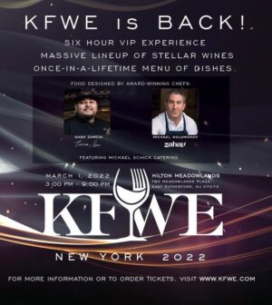 KFWE (Kosher Food & Wine Event) 2022!