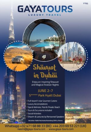 Celebrate Shavuot in Dubai with Gaya Tours!