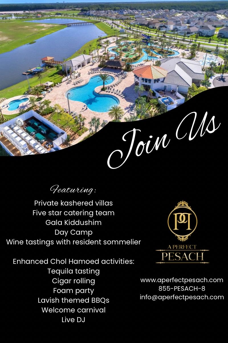 A Perfect Pesach in Orlando, Florida 2026